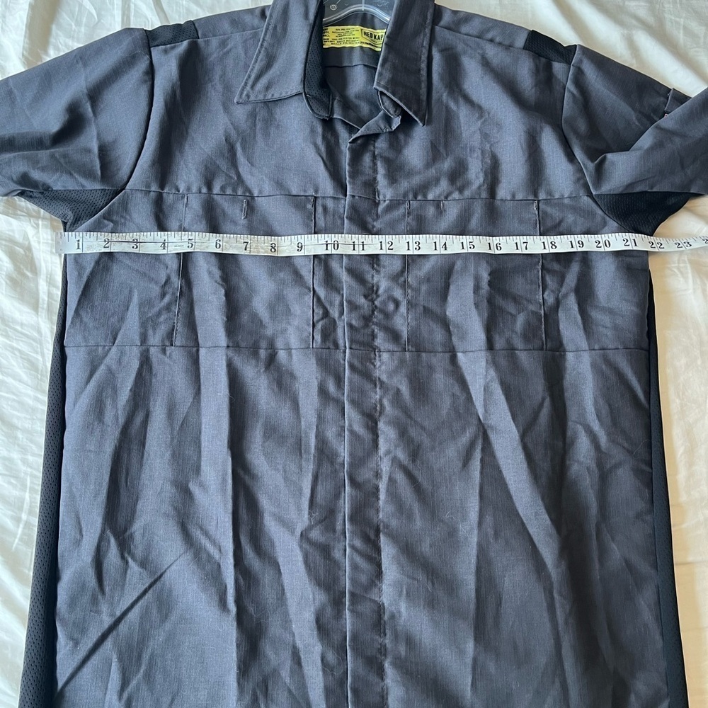 Red Kap Men’s Short Sleeve Performance Plus Shop Shirt M - Picture 14 of 14